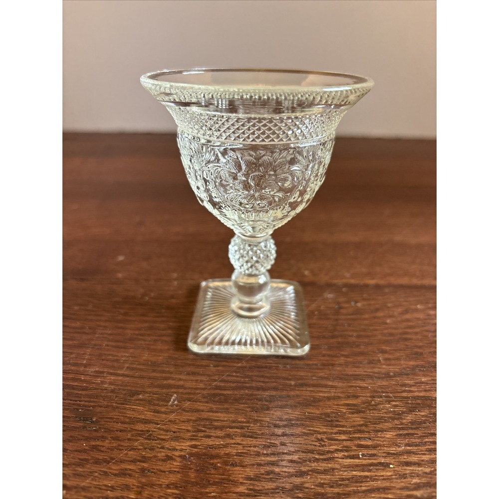 Imperial Glass #123 Chroma 2oz Wine  Brandy Glass c. 1937-1957‎ EUC No Chips